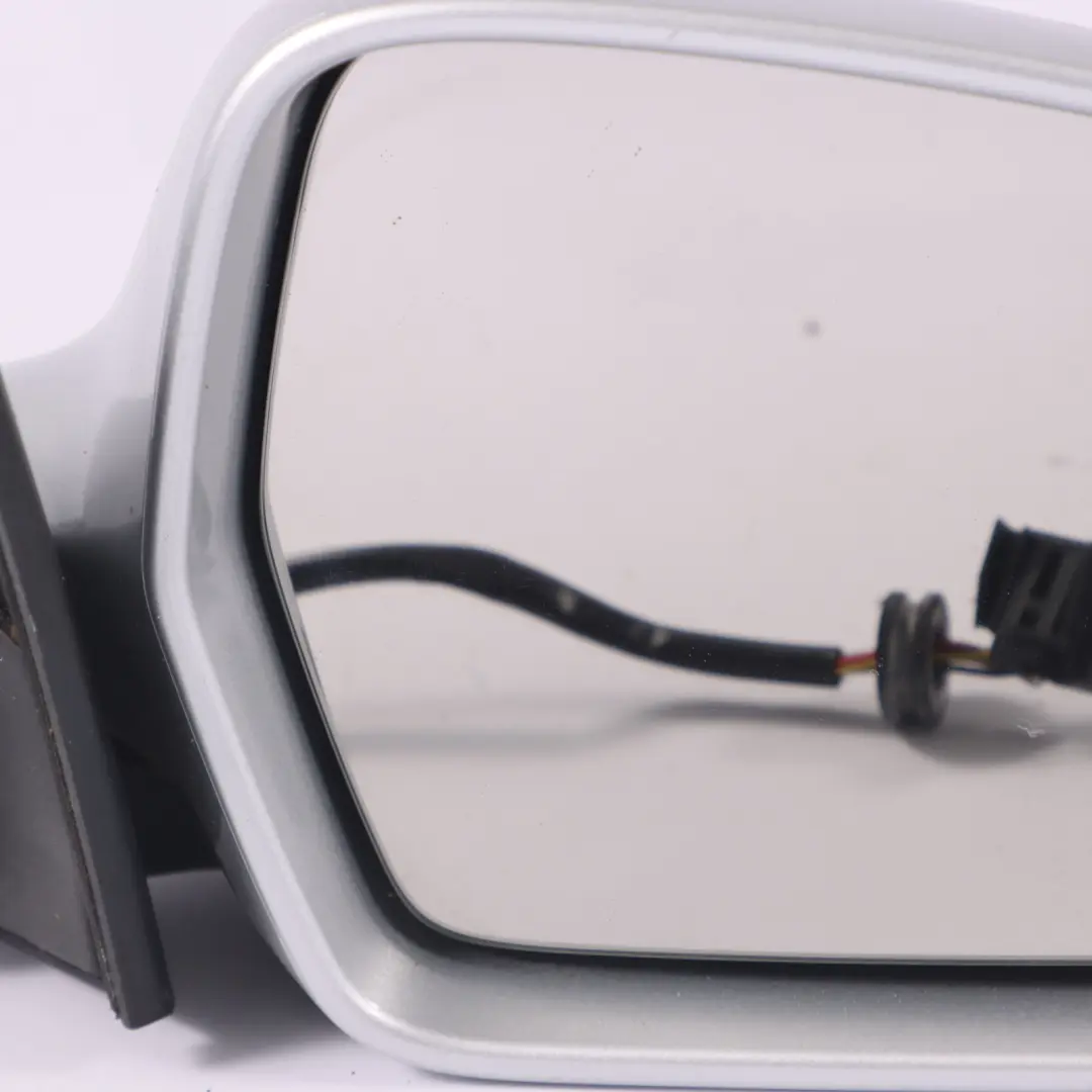 Audi A5 S5 8T Door Wing Mirror Base Front Right O/S Ice Silver X7W - SKU RHD-8T2857410D-ICS - Part number 8T2857410D