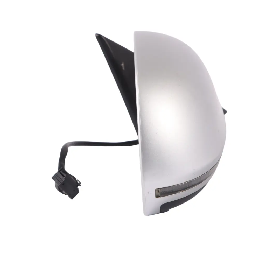 Audi A5 S5 8T Door Wing Mirror Base Front Right O/S Ice Silver X7W - SKU RHD-8T2857410D-ICS - Part number 8T2857410D