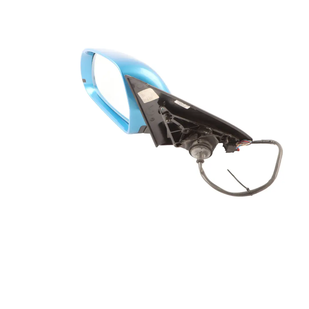 Audi Q3 8U Wing Mirror Door Electric Left N/S Hainan Blue - X5K - SKU RHD-8U2857409G-HAB - Part number 8U2857409G