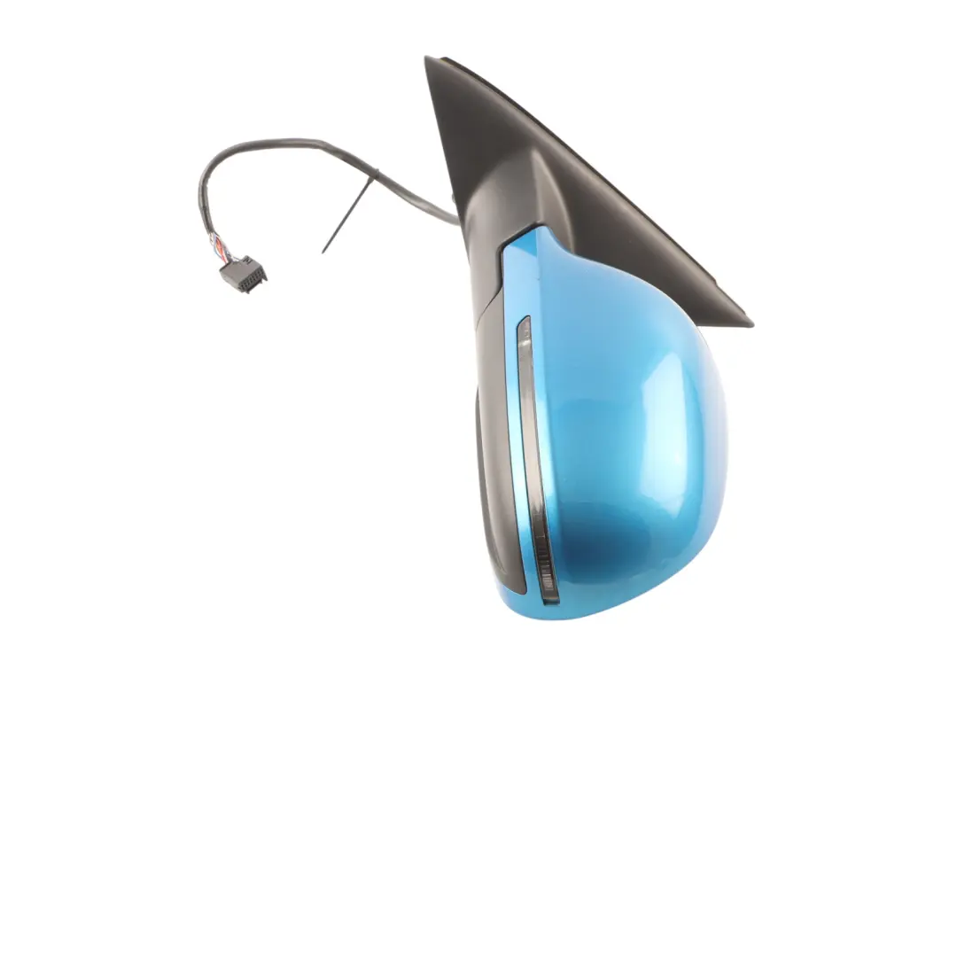 Audi Q3 8U Wing Mirror Door Electric Left N/S Hainan Blue - X5K - SKU RHD-8U2857409G-HAB - Part number 8U2857409G
