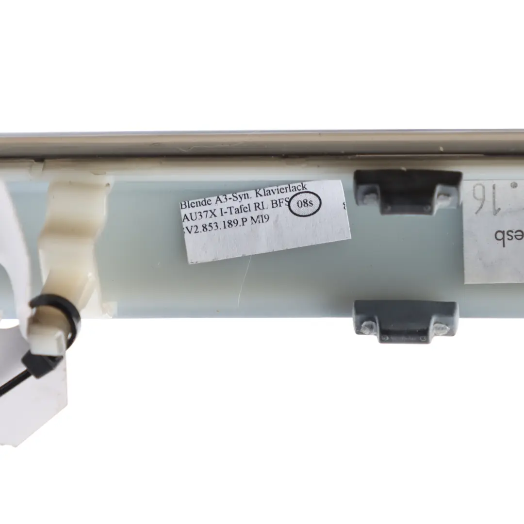 Dashboard Side Cover Front Left N/S Panel Trim Covering to Audi A3 8V with Part number 8V2853189P Audi A3 8V Dashboard Side Cover Front Left N/S Panel Trim Covering - SKU RHD-8V2853189P - Part number 8V2853189P