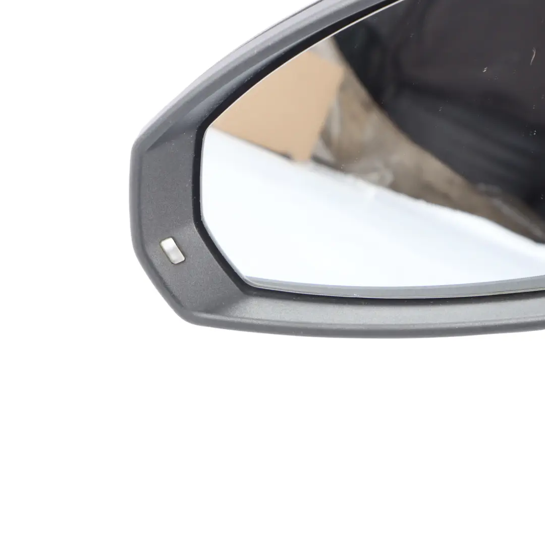 Audi A3 8V Front Door Wing Mirror Left N/S Monsoon Grey X7R - SKU RHD-8V2857409F-MOG - Part number 8V2857409F