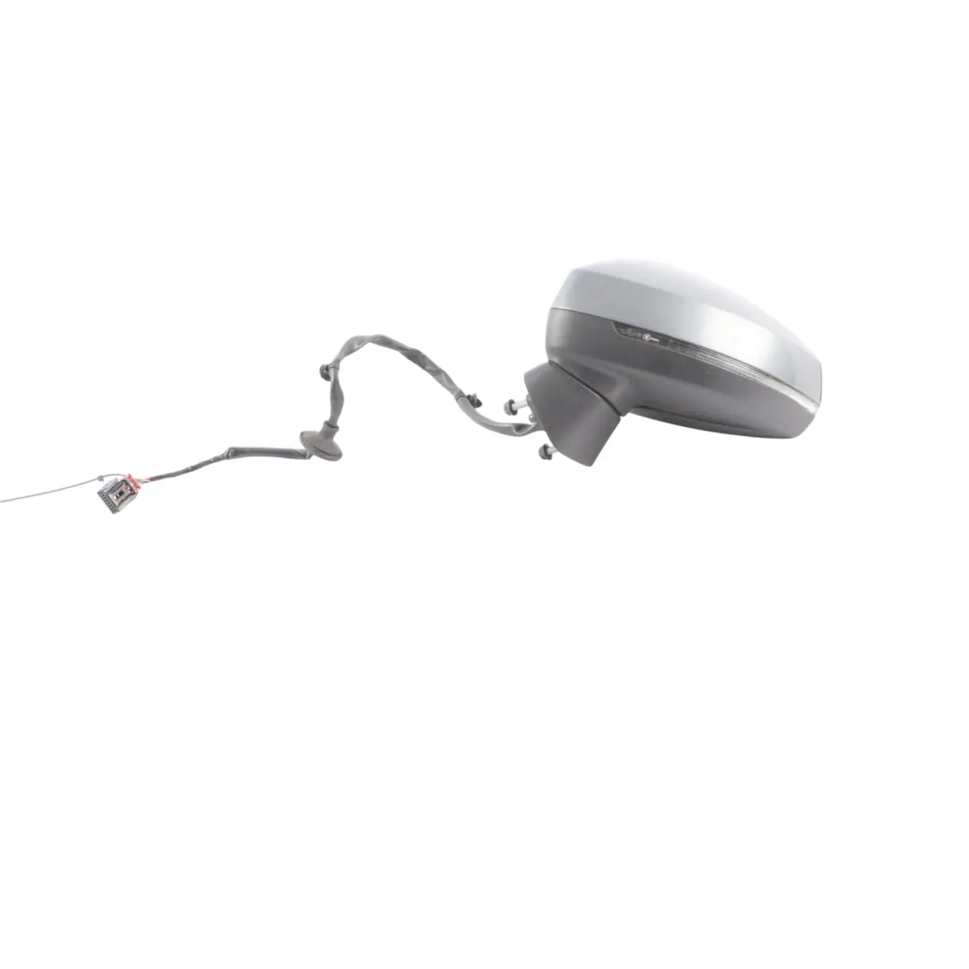 Audi A3 8V Front Door Wing Mirror Left N/S Monsoon Grey X7R - SKU RHD-8V2857409F-MOG - Part number 8V2857409F
