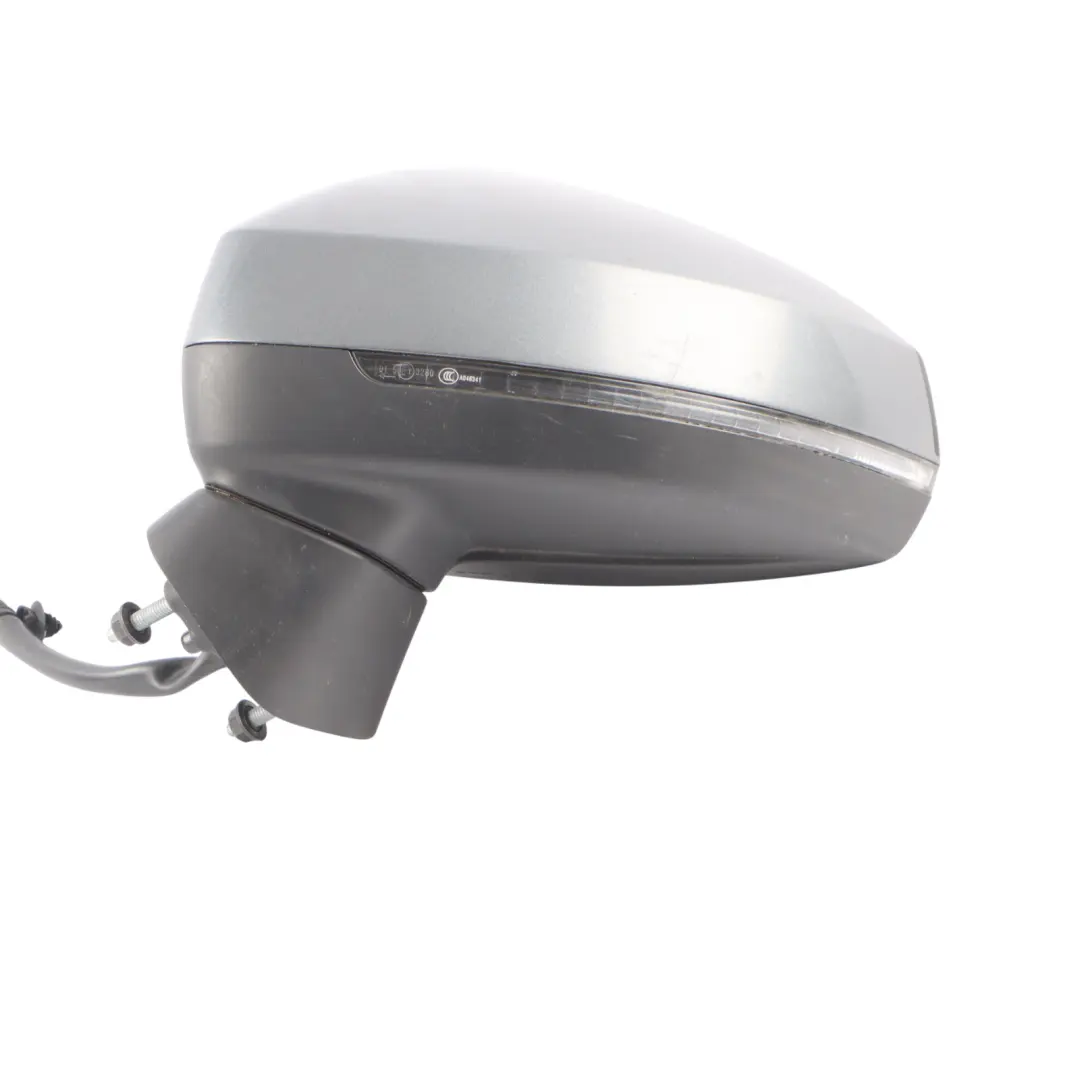 Audi A3 8V Front Door Wing Mirror Left N/S Monsoon Grey X7R - SKU RHD-8V2857409F-MOG - Part number 8V2857409F