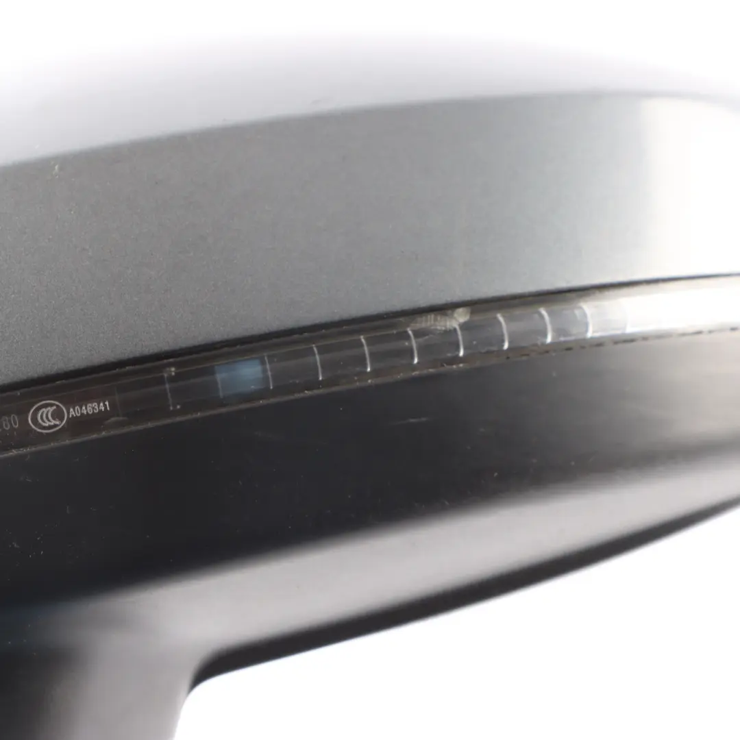 Audi A3 8V Front Door Wing Mirror Left N/S Monsoon Grey X7R - SKU RHD-8V2857409F-MOG - Part number 8V2857409F