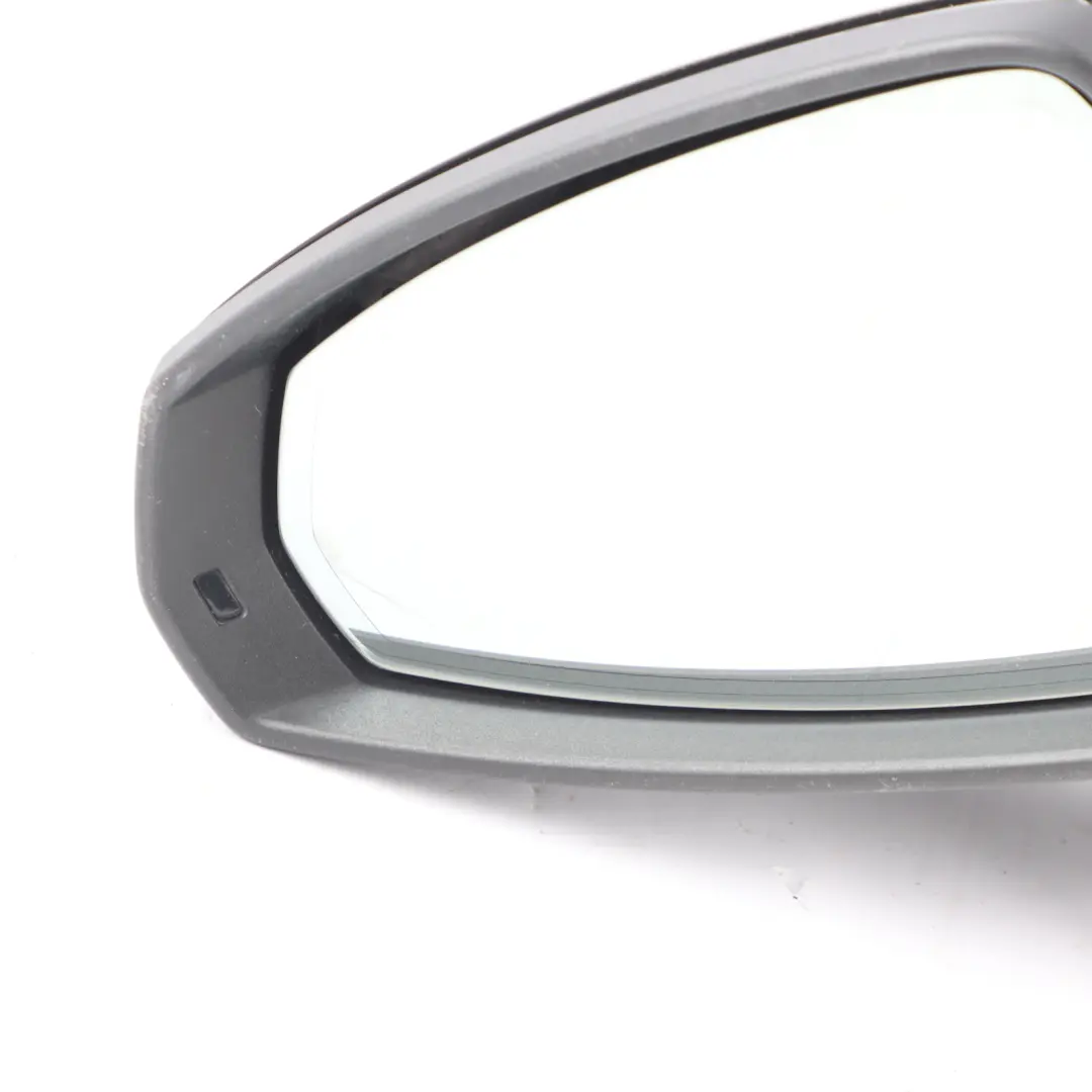 Audi S3 8V Electric Side Wing Mirror Left N/S Mythical Black Y9T - SKU RHD-8V2857409J-MYB - Part number 8V2857409J