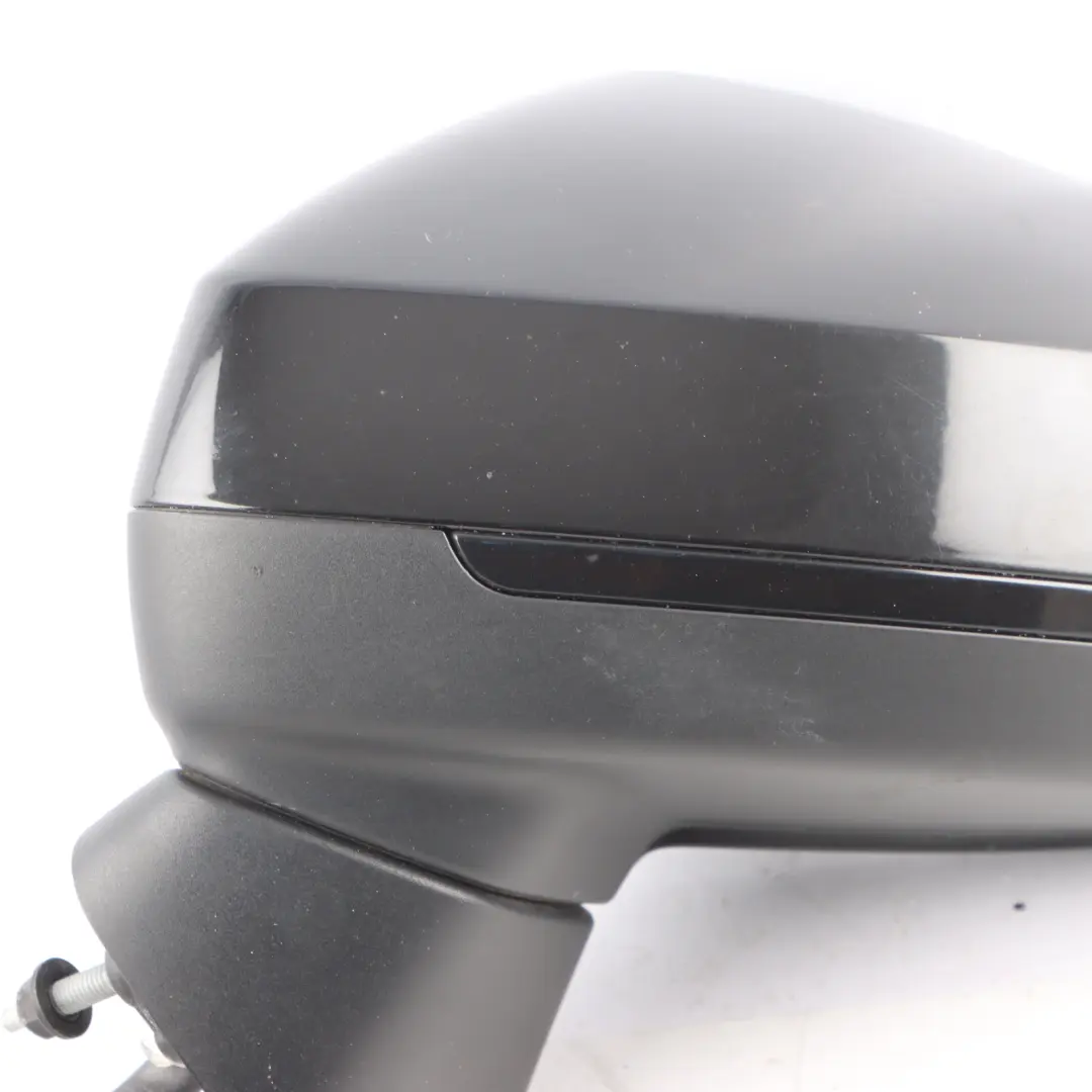 Side Wing Mirror Left N/S Mythical Black Y9T to Audi S3 8V Electric with Part number 8V2857409J Audi S3 8V Electric Side Wing Mirror Left N/S Mythical Black Y9T - SKU RHD-8V2857409J-MYB - Part number 8V2857409J