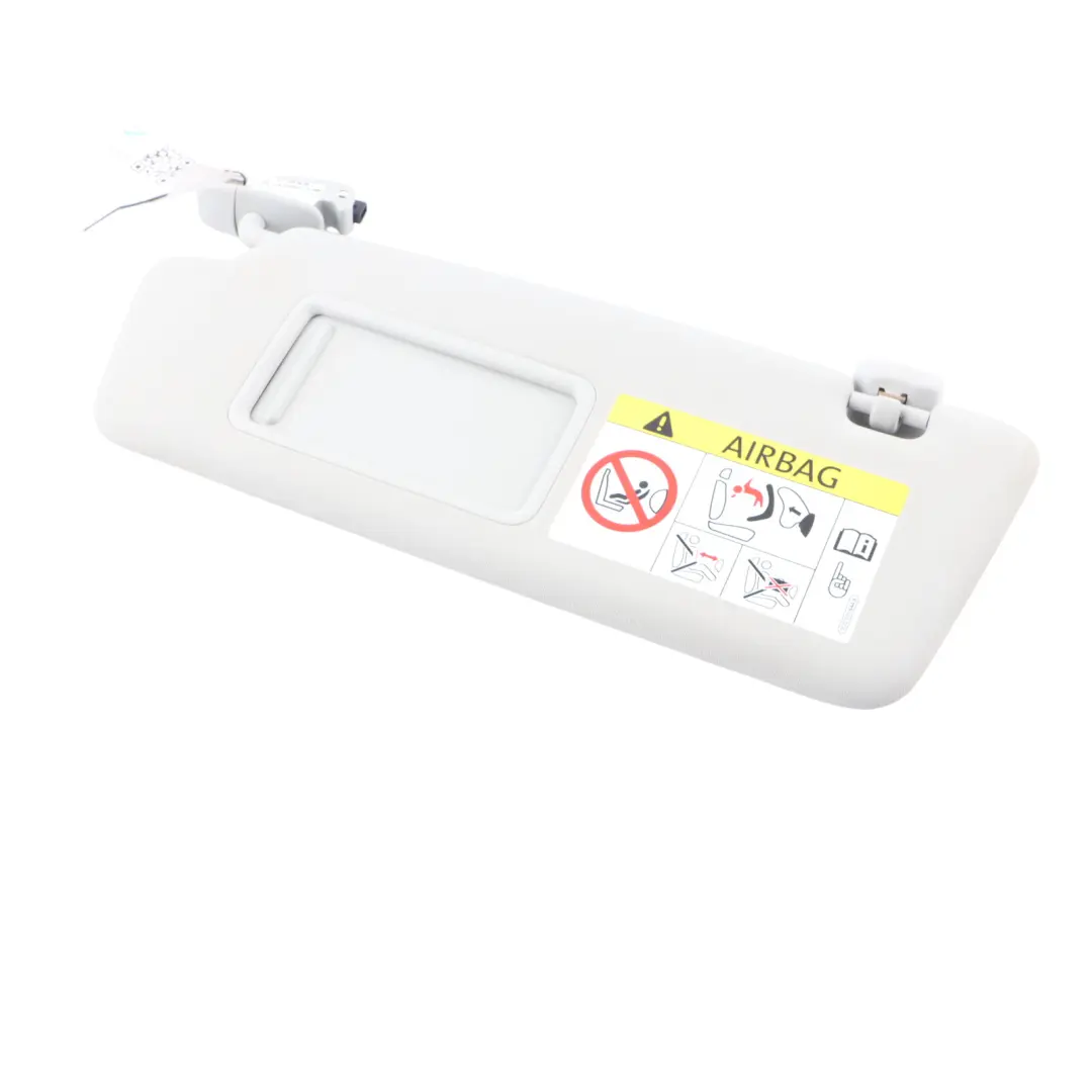 Audi A3 S3 8V Sun Visor Iluminated Mirror Left N/S Side - SKU RHD-8V2857551F-2 - Part number 8V2857551F