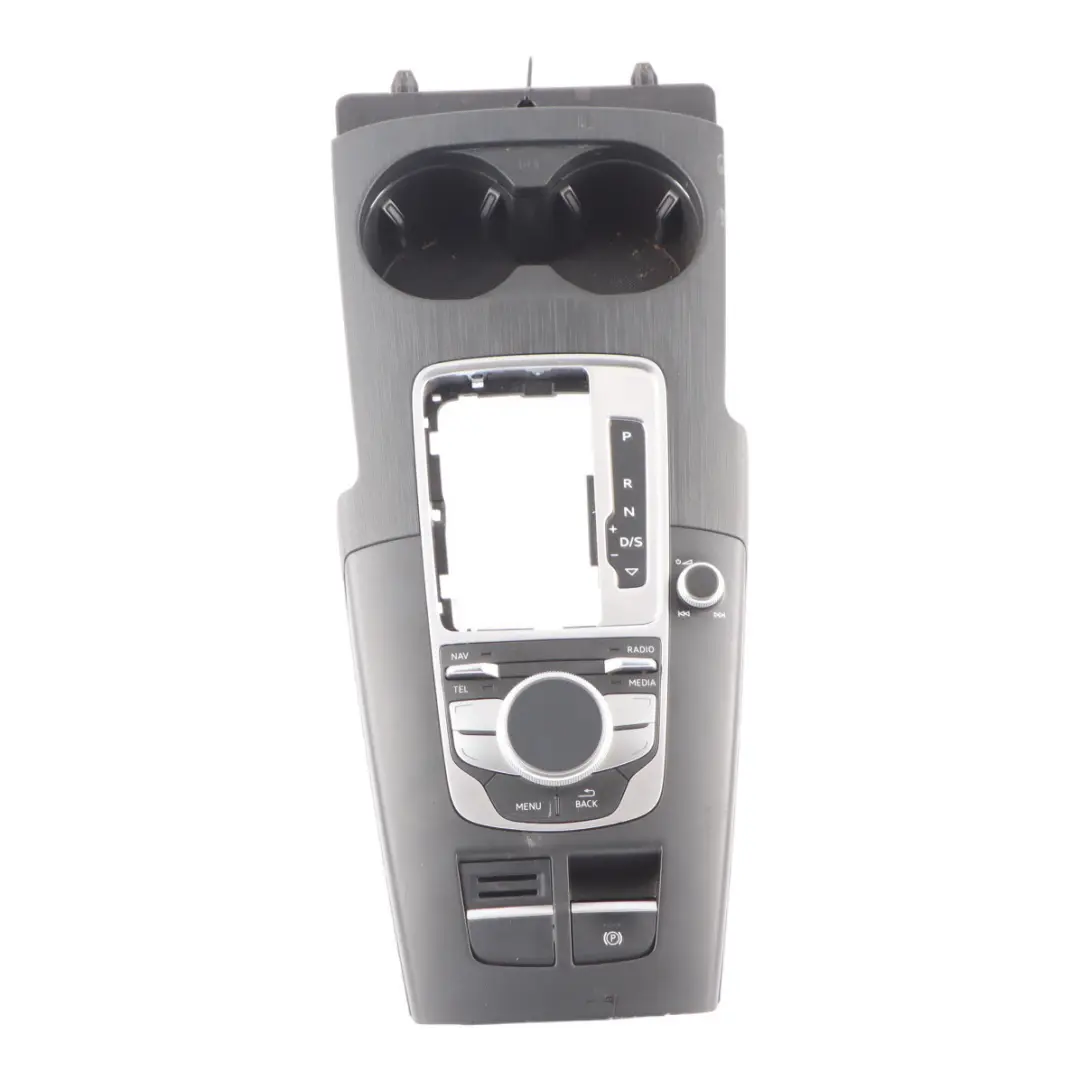 Media Sat Nav Controller Center Console Trim Cup Holder Automatic to Audi A3 8V with Part number 8V2864261C Audi A3 8V Media Sat Nav Controller Center Console Trim Cup Holder Automatic - SKU RHD-8V2864261C-1 - Part number 8V2864261C