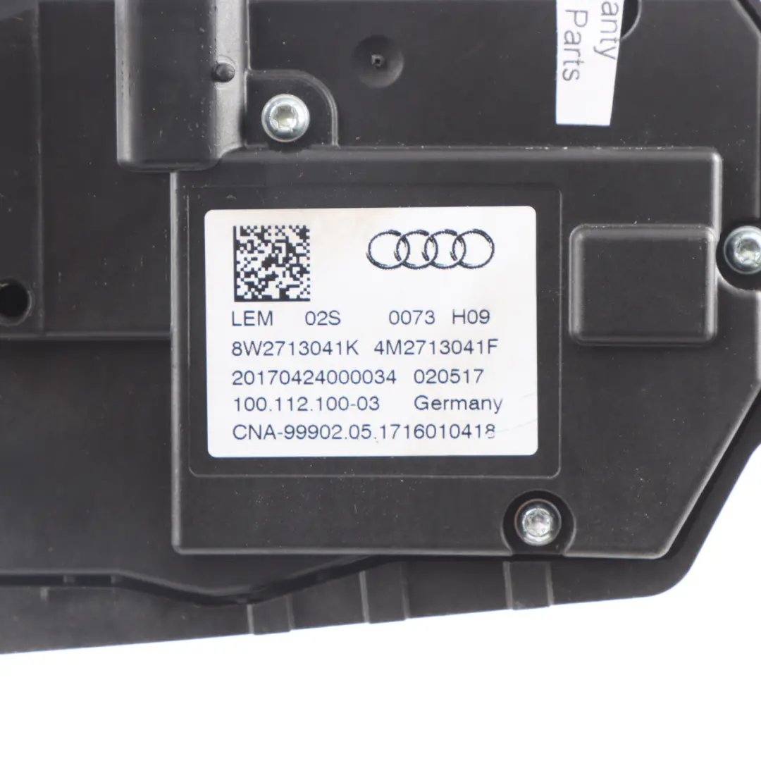 Stick Audi A4 B9 A5 8W Selector Mechanism Automatic to Gear Shifter with Part number 8W2713041K Gear Shifter Stick Audi A4 B9 A5 8W Selector Mechanism Automatic - SKU RHD-8W2713041K - Part number 8W2713041K