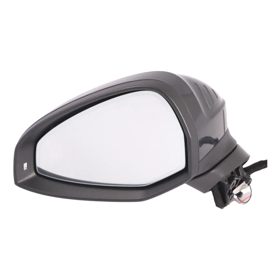 Audi A4 B9 Wing Mirror Heated Indicator Trim Left N/S Manhattan Grey - X7L - SKU RHD-8W2857409D-MAGR - Part number 8W2857409D