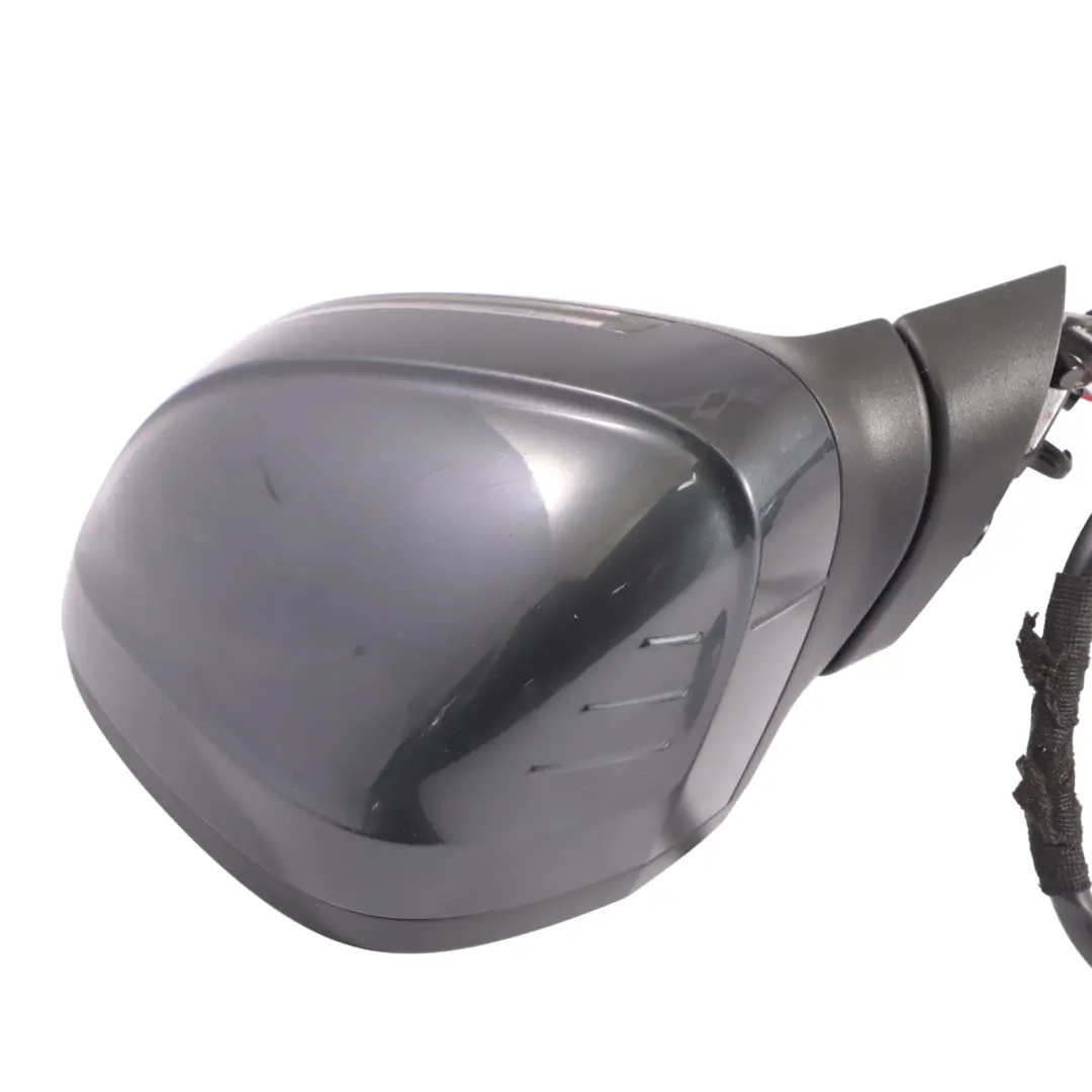 Audi A4 B9 Wing Mirror Heated Indicator Trim Left N/S Manhattan Grey - X7L - SKU RHD-8W2857409D-MAGR - Part number 8W2857409D