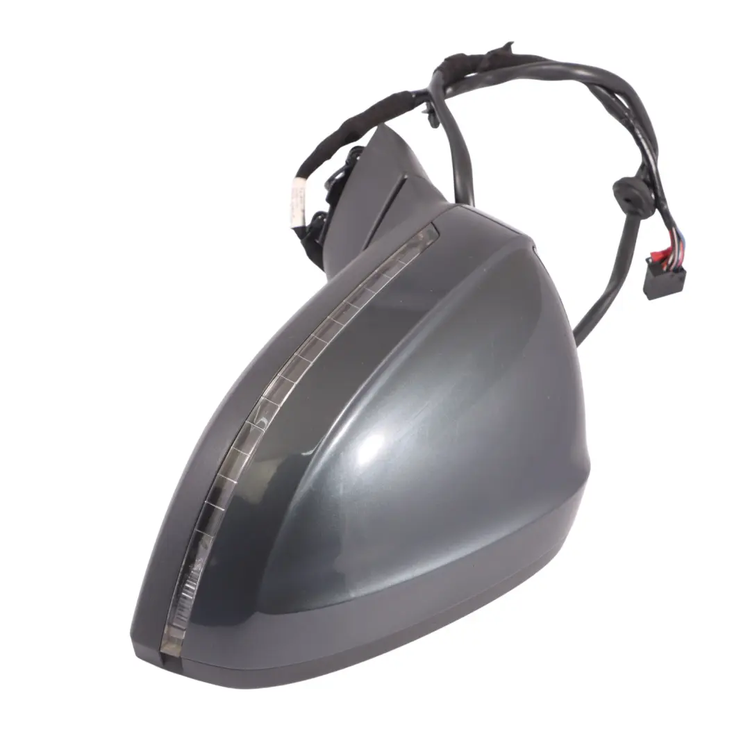 Wing Mirror Heated Indicator Trim Left N/S Manhattan Grey - X7L to Audi A4 B9 with Part number 8W2857409D Audi A4 B9 Wing Mirror Heated Indicator Trim Left N/S Manhattan Grey - X7L - SKU RHD-8W2857409D-MAGR - Part number 8W2857409D