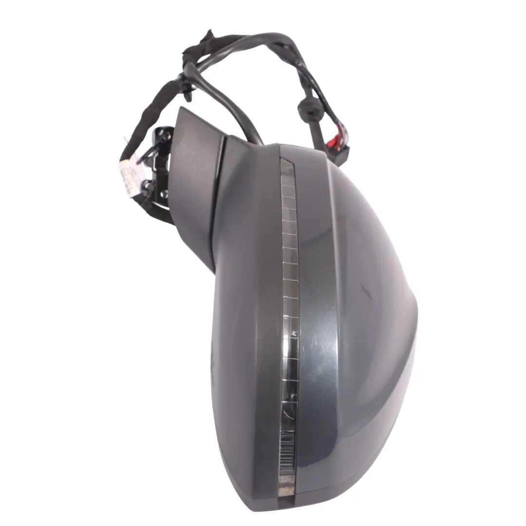 Audi A4 B9 Wing Mirror Heated Indicator Trim Left N/S Manhattan Grey - X7L - SKU RHD-8W2857409D-MAGR - Part number 8W2857409D