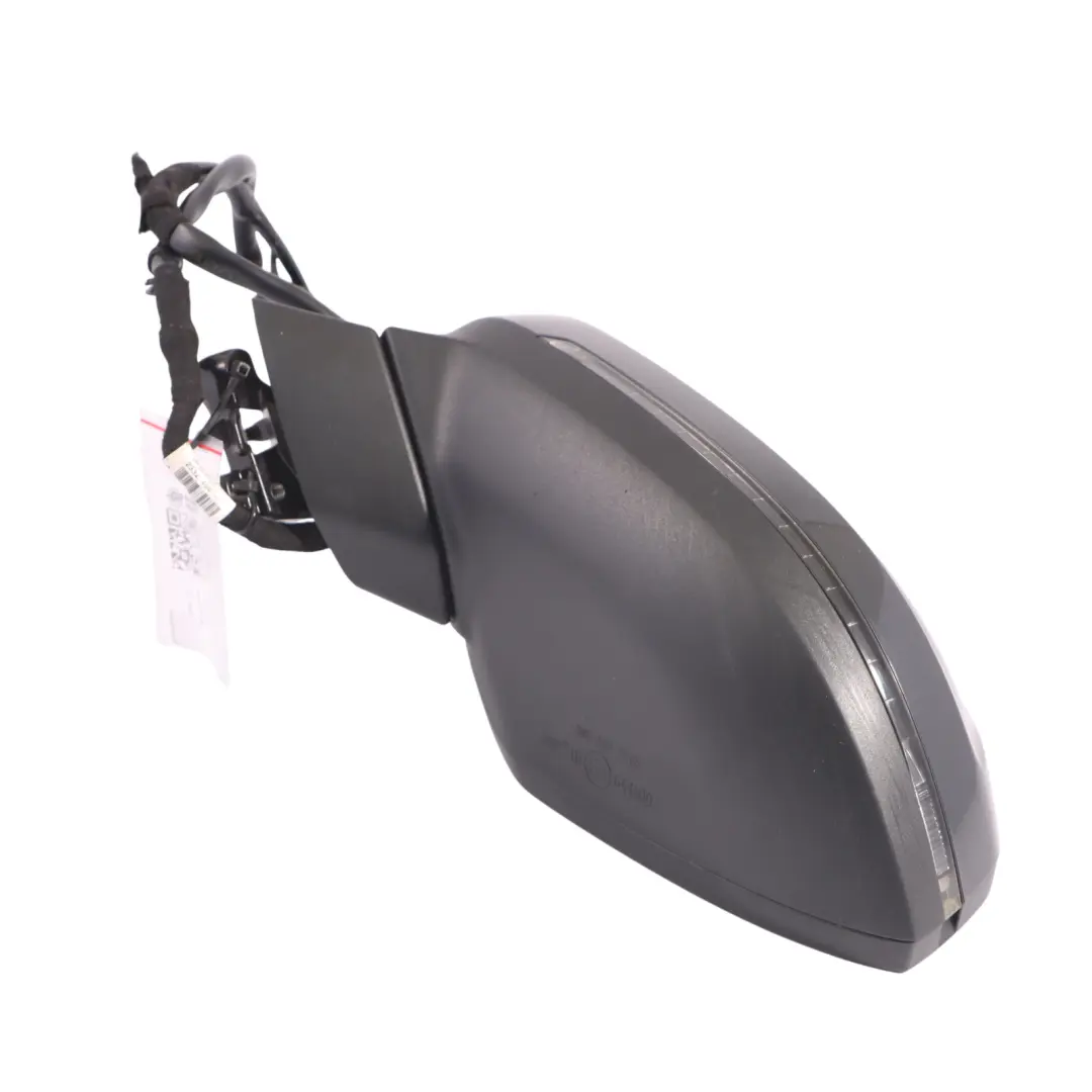 Audi A4 B9 Wing Mirror Heated Indicator Trim Left N/S Manhattan Grey - X7L - SKU RHD-8W2857409D-MAGR - Part number 8W2857409D