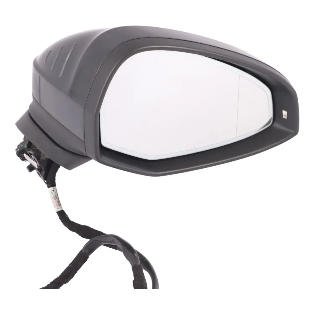 Wing Mirror Heated Indicator Trim Right O/S Manhattan Grey - X7L to Audi A4 B9 with Part number 8W2857410F Audi A4 B9 Wing Mirror Heated Indicator Trim Right O/S Manhattan Grey - X7L - SKU RHD-8W2857410F-MAGR - Part number 8W2857410F