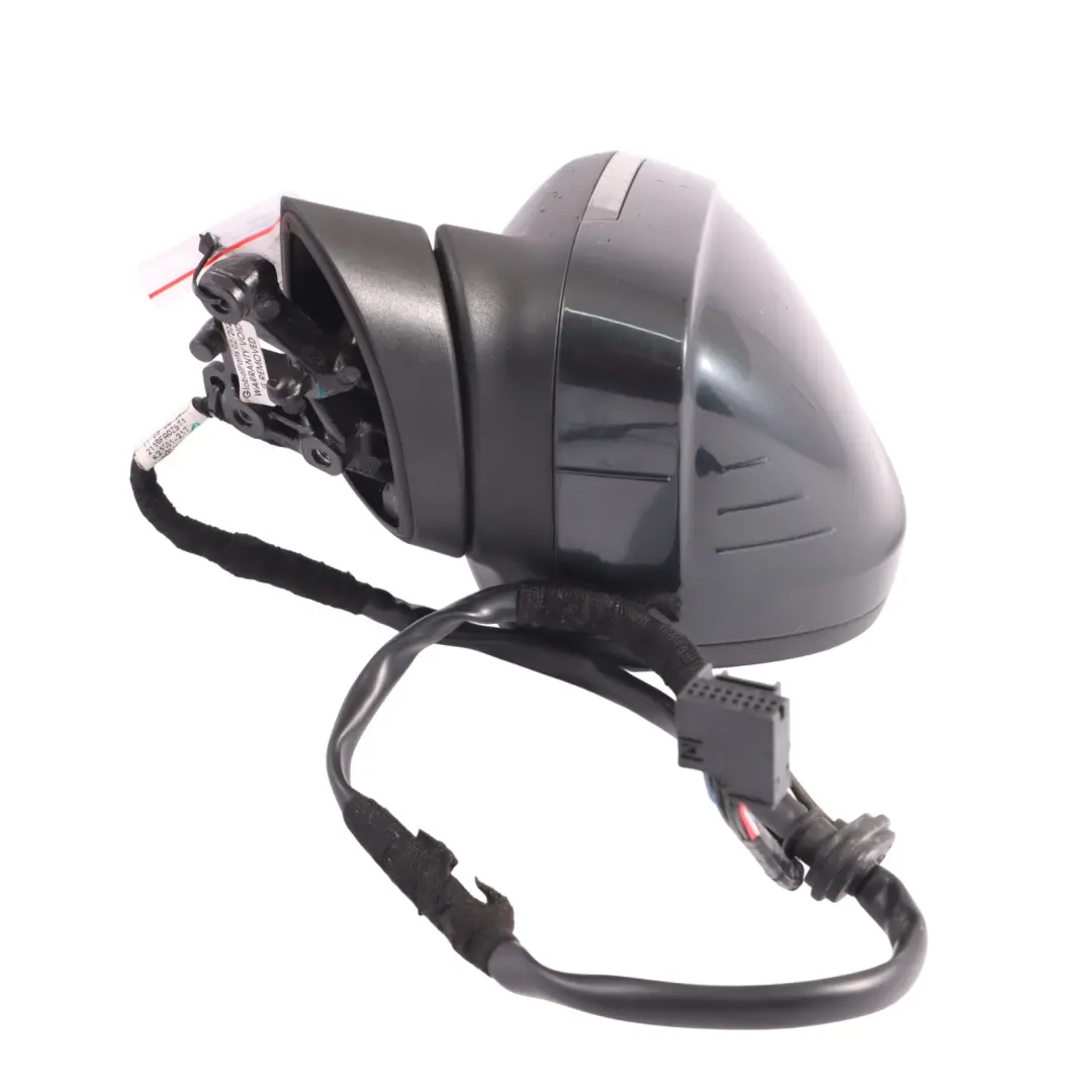 Audi A4 B9 Wing Mirror Heated Indicator Trim Right O/S Manhattan Grey - X7L - SKU RHD-8W2857410F-MAGR - Part number 8W2857410F