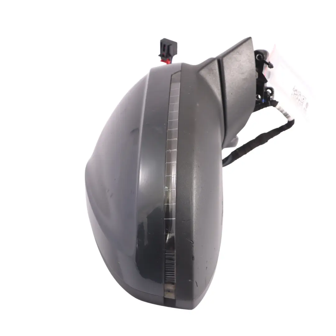 Audi A4 B9 Wing Mirror Heated Indicator Trim Right O/S Manhattan Grey - X7L - SKU RHD-8W2857410F-MAGR - Part number 8W2857410F