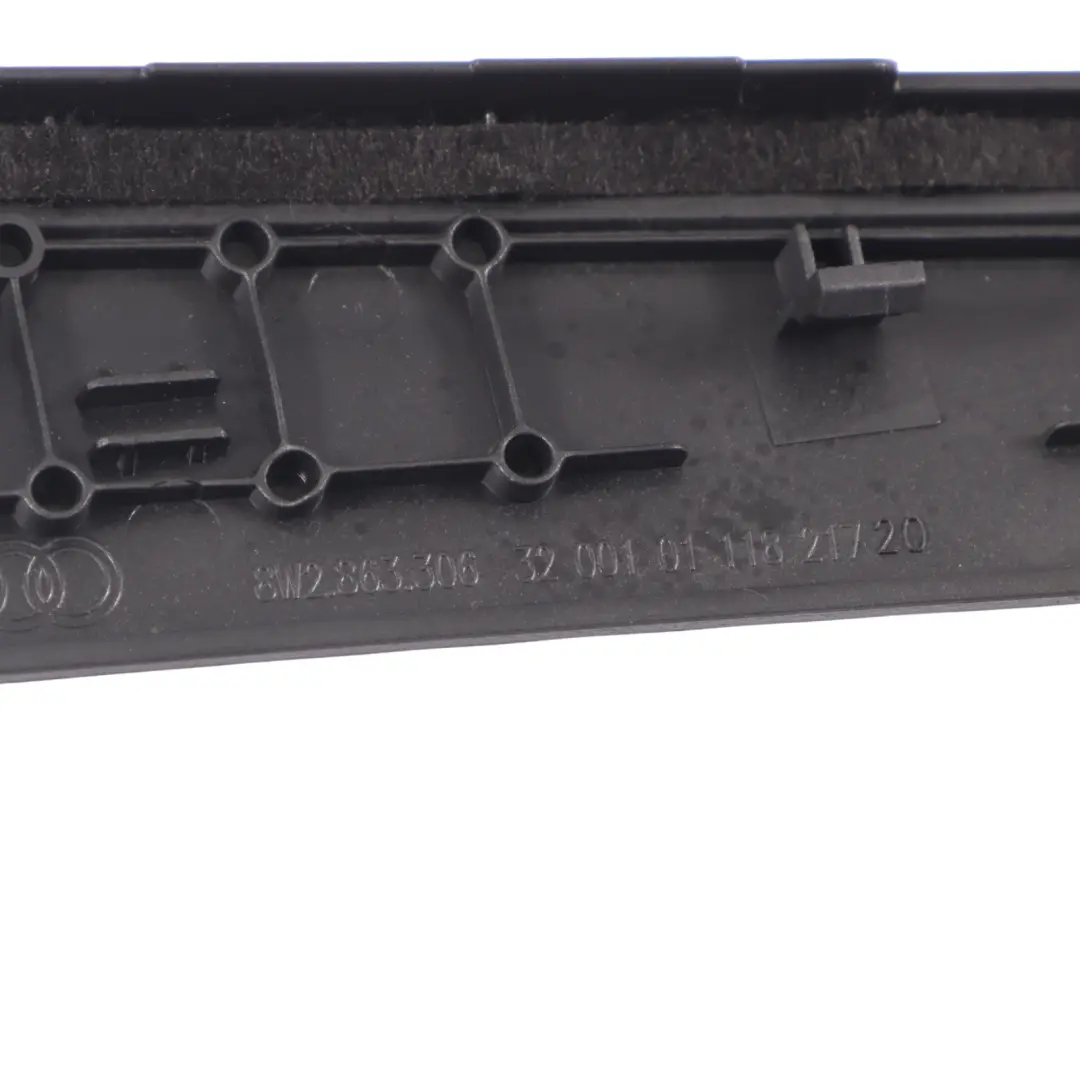 Audi A5 F5 Trim Panel Centre Console Rear Right O/S Black - SKU RHD-8W2863306 - Part number 8W2863306