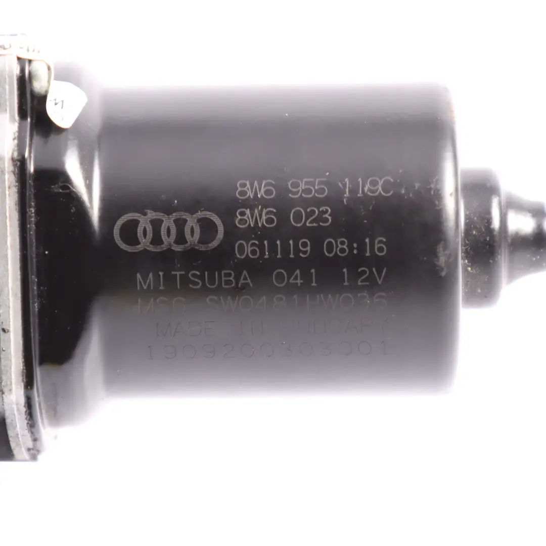 Front Windscreen Wiper Motor Unit to Audi A5 F5 with Part number 8W6955023E Audi A5 F5 Front Windscreen Wiper Motor Unit - SKU RHD-8W6955023E-1 - Part number 8W6955023E