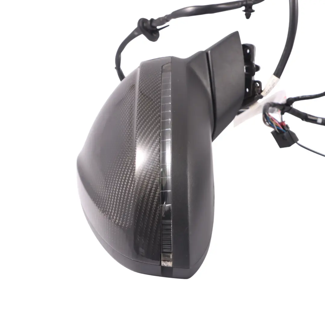 Audi A5 F5 Exterior Door Wing Mirror Left Right N/O/S Carbon Set - SKU RHD-8W8857409Q-CARBON-SET - Part number 8W8857409Q