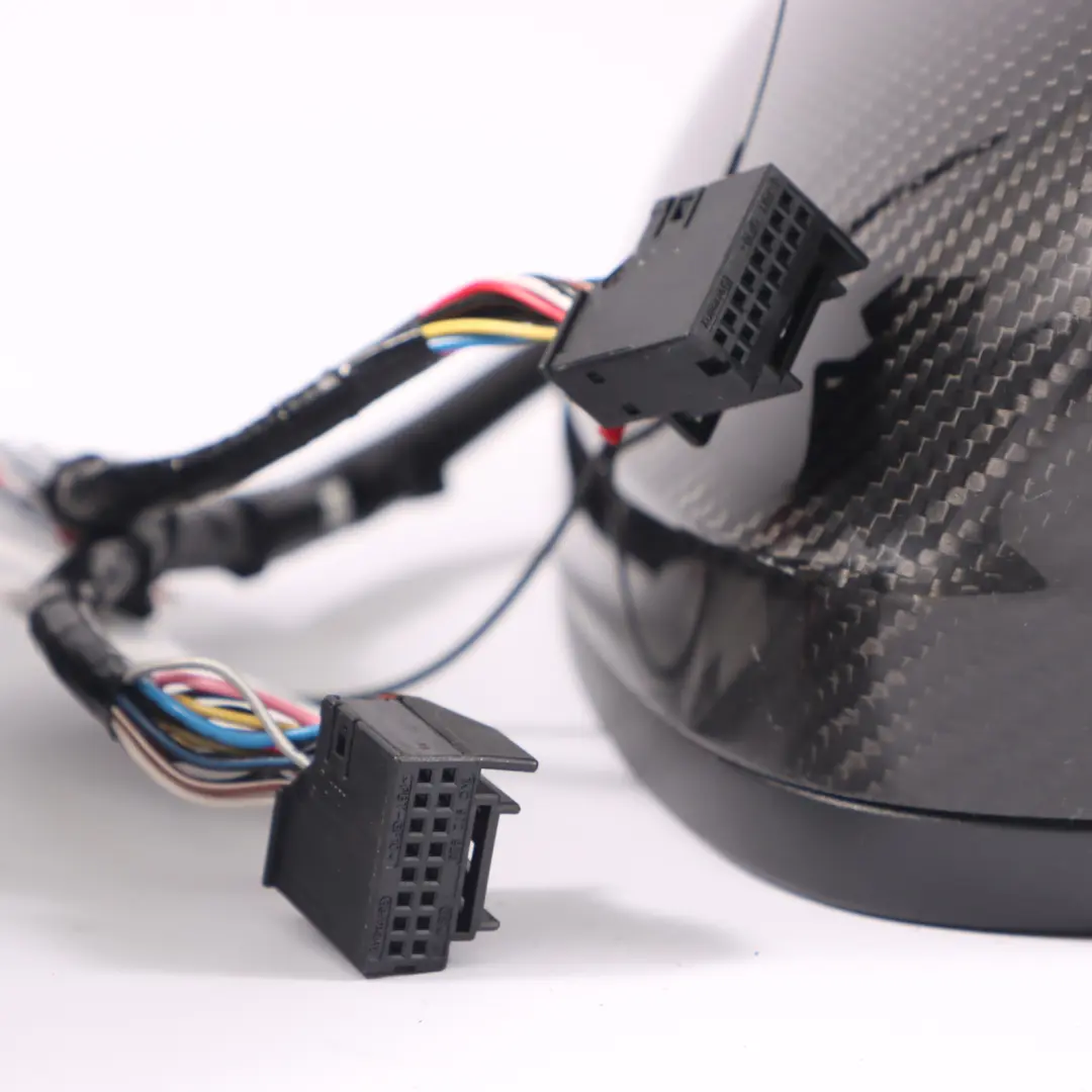 Audi A5 F5 Exterior Door Wing Mirror Left Right N/O/S Carbon Set - SKU RHD-8W8857409Q-CARBON-SET - Part number 8W8857409Q