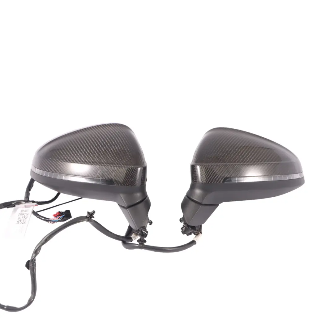 Exterior Door Wing Mirror Left Right N/O/S Carbon Set to Audi A5 F5 with Part number 8W8857409Q Audi A5 F5 Exterior Door Wing Mirror Left Right N/O/S Carbon Set - SKU RHD-8W8857409Q-CARBON-SET - Part number 8W8857409Q