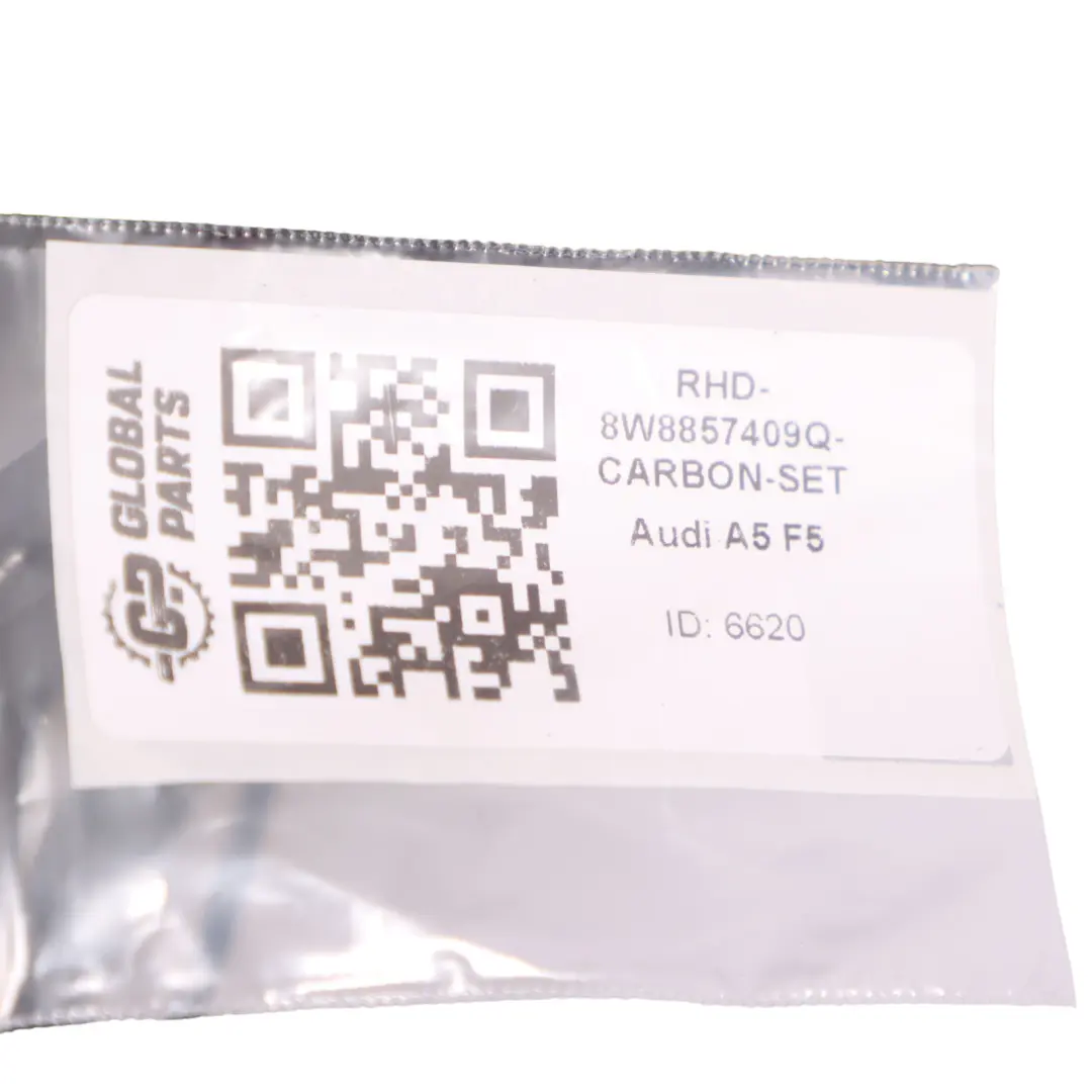 Exterior Door Wing Mirror Left Right N/O/S Carbon Set to Audi A5 F5 with Part number 8W8857409Q Audi A5 F5 Exterior Door Wing Mirror Left Right N/O/S Carbon Set - SKU RHD-8W8857409Q-CARBON-SET - Part number 8W8857409Q