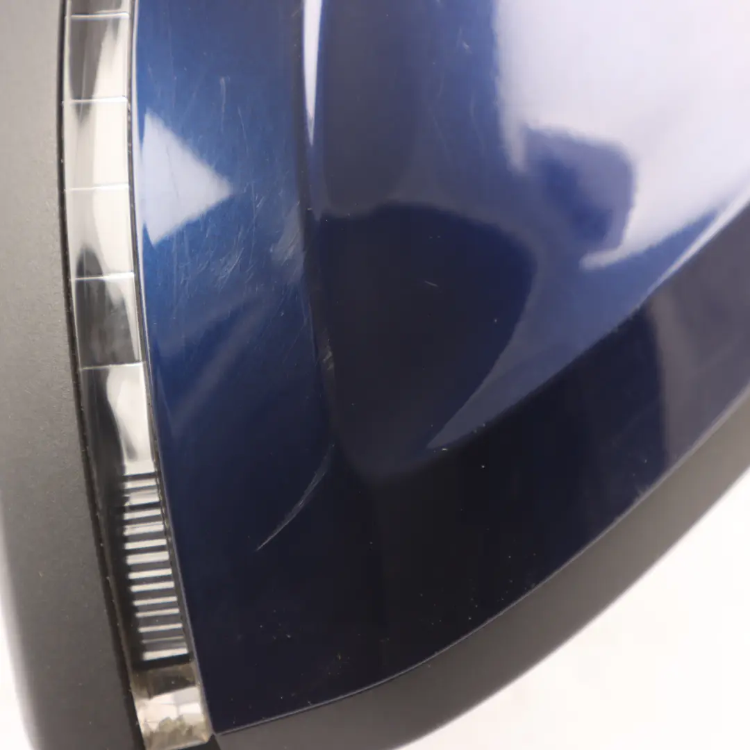 Audi A5 F5 Front Mirror Wing Door Electric Power Left N/S Navara Blue - H5X - SKU RHD-8W8857409Q-NAB - Part number 8W8857409Q