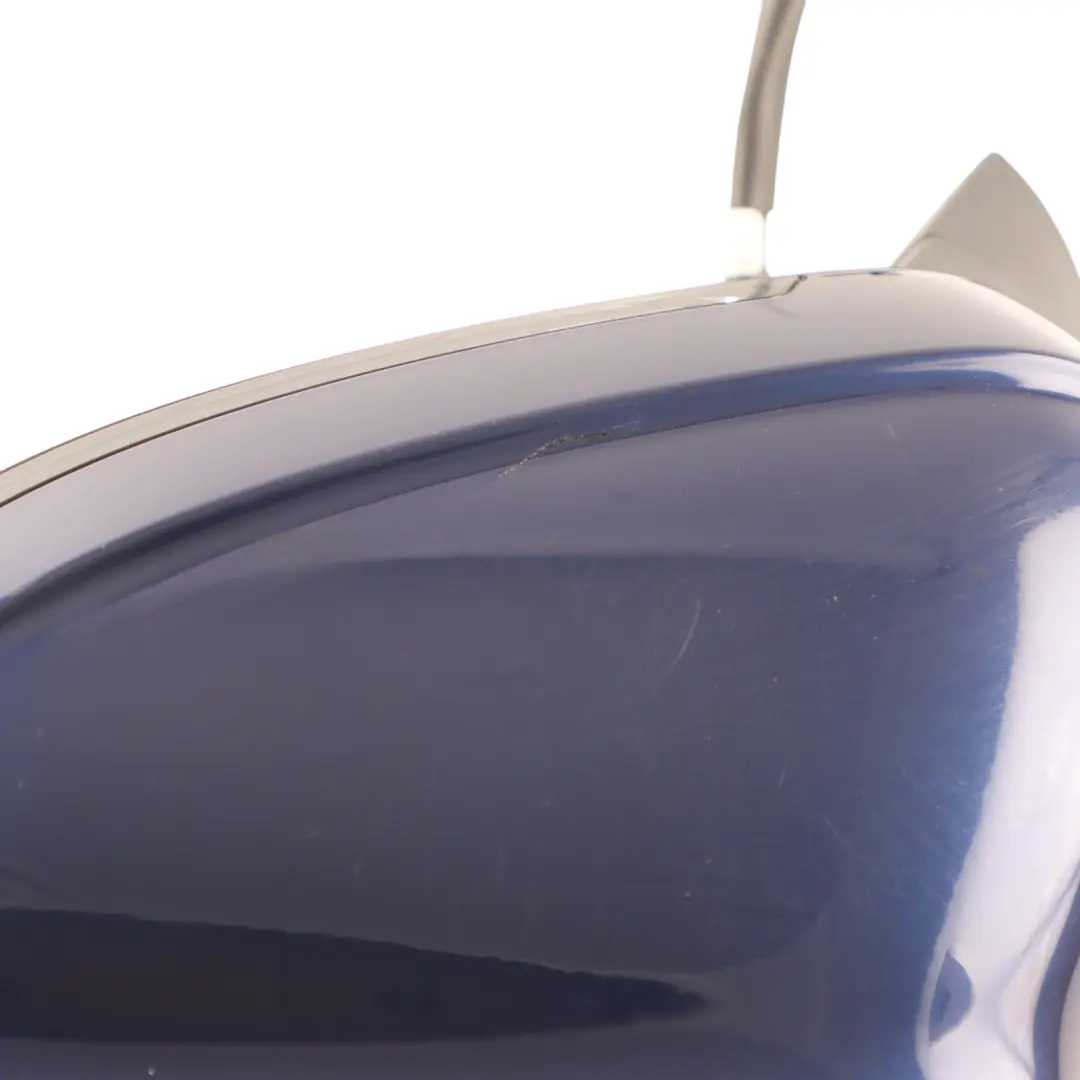 Audi A5 F5 Front Mirror Wing Door Electric Power Left N/S Navara Blue - X5H - SKU RHD-8W8857409Q-NAB - Part number 8W8857409Q