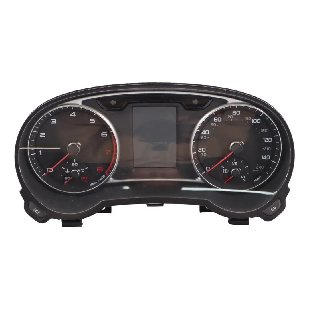 Audi A1 8X Instrument Cluster Speedo Clocks Petrol Manual - SKU RHD-8X0920980 - Part number 8X0920980