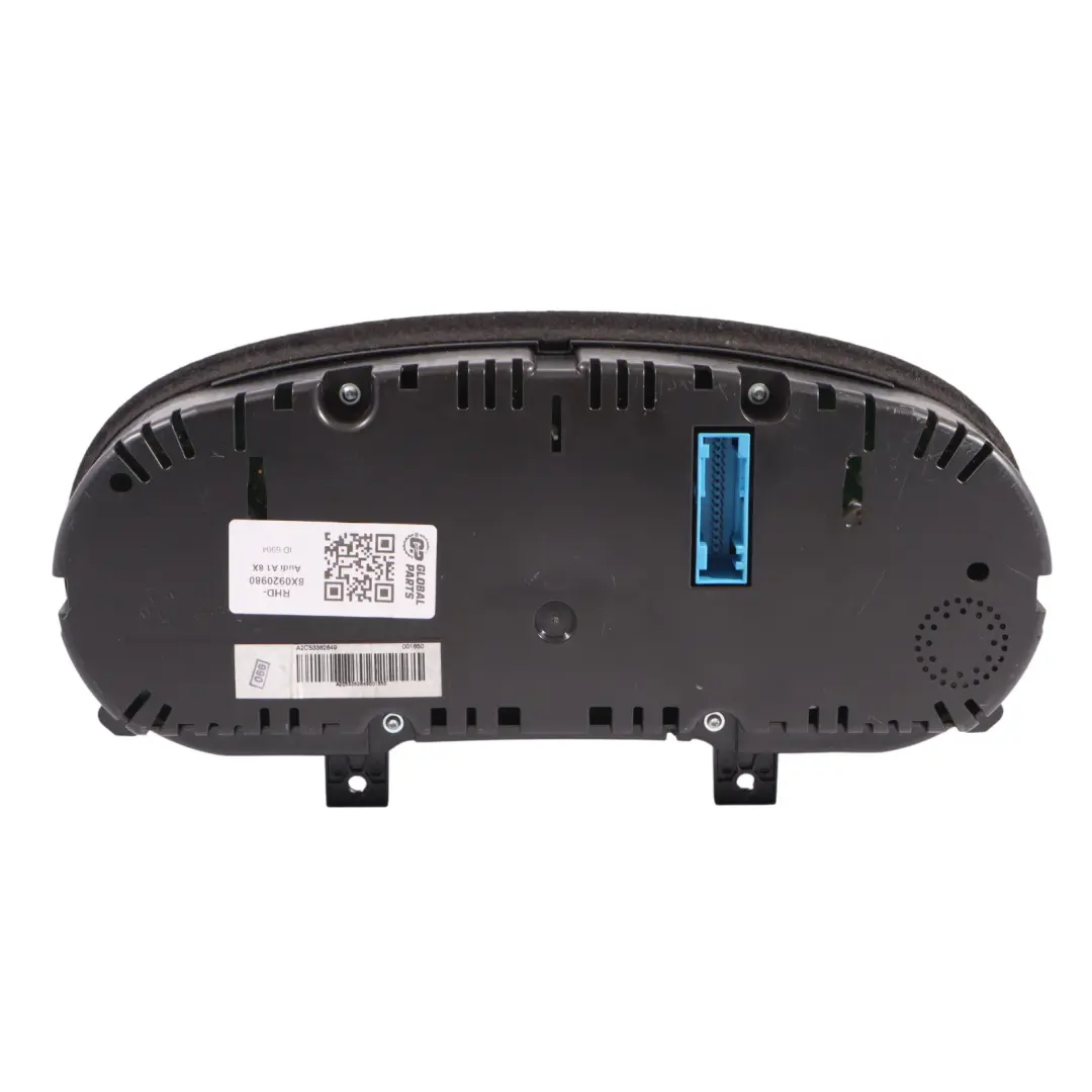 Instrument Cluster Speedo Clocks Petrol Manual to Audi A1 8X with Part number 8X0920980 Audi A1 8X Instrument Cluster Speedo Clocks Petrol Manual - SKU RHD-8X0920980 - Part number 8X0920980