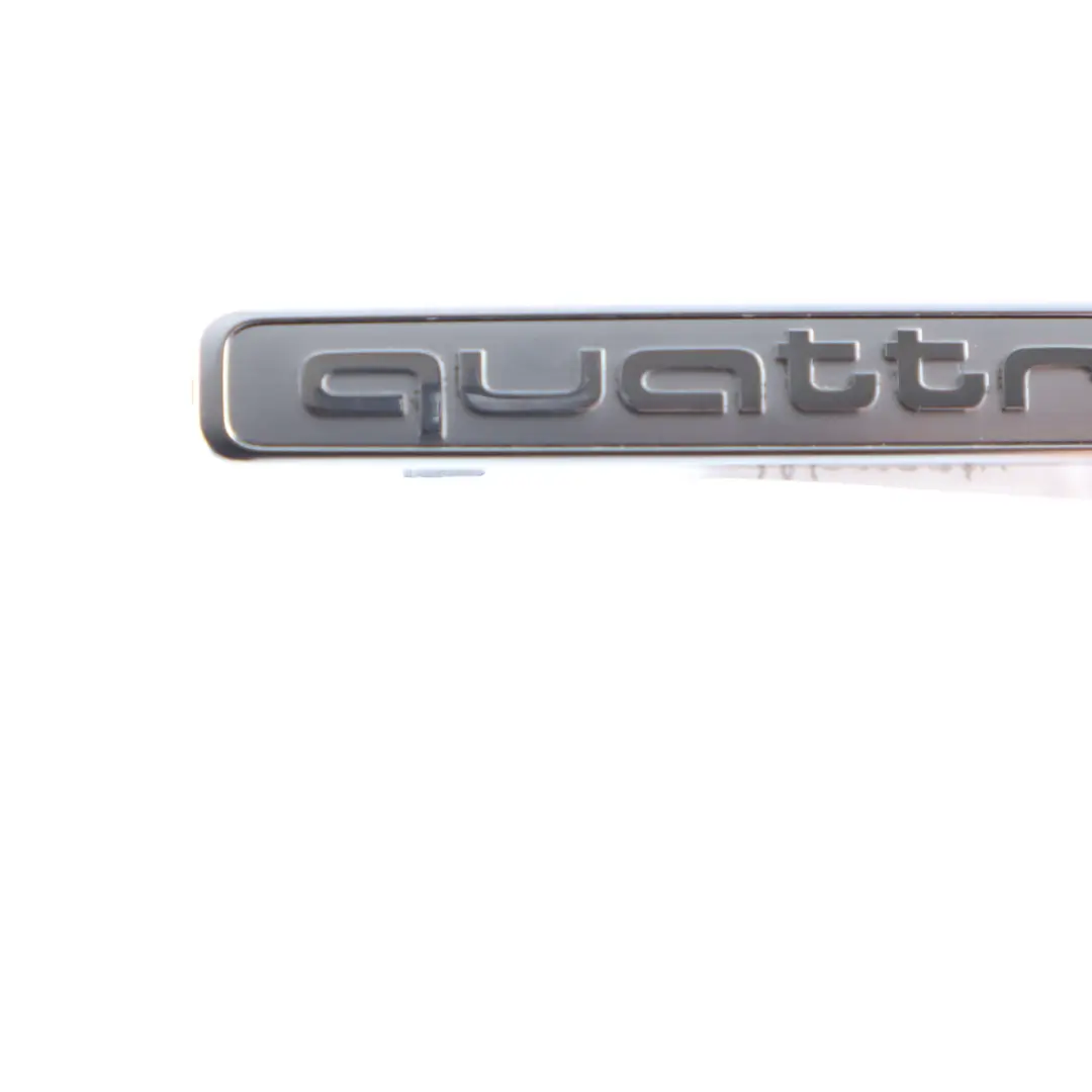 Dashboard Trim Emblem Lettering Quattro to Audi A1 8X with Part number 8X2853191 Audi A1 8X Dashboard Trim Emblem Lettering Quattro - SKU RHD-8X2853191 - Part number 8X2853191