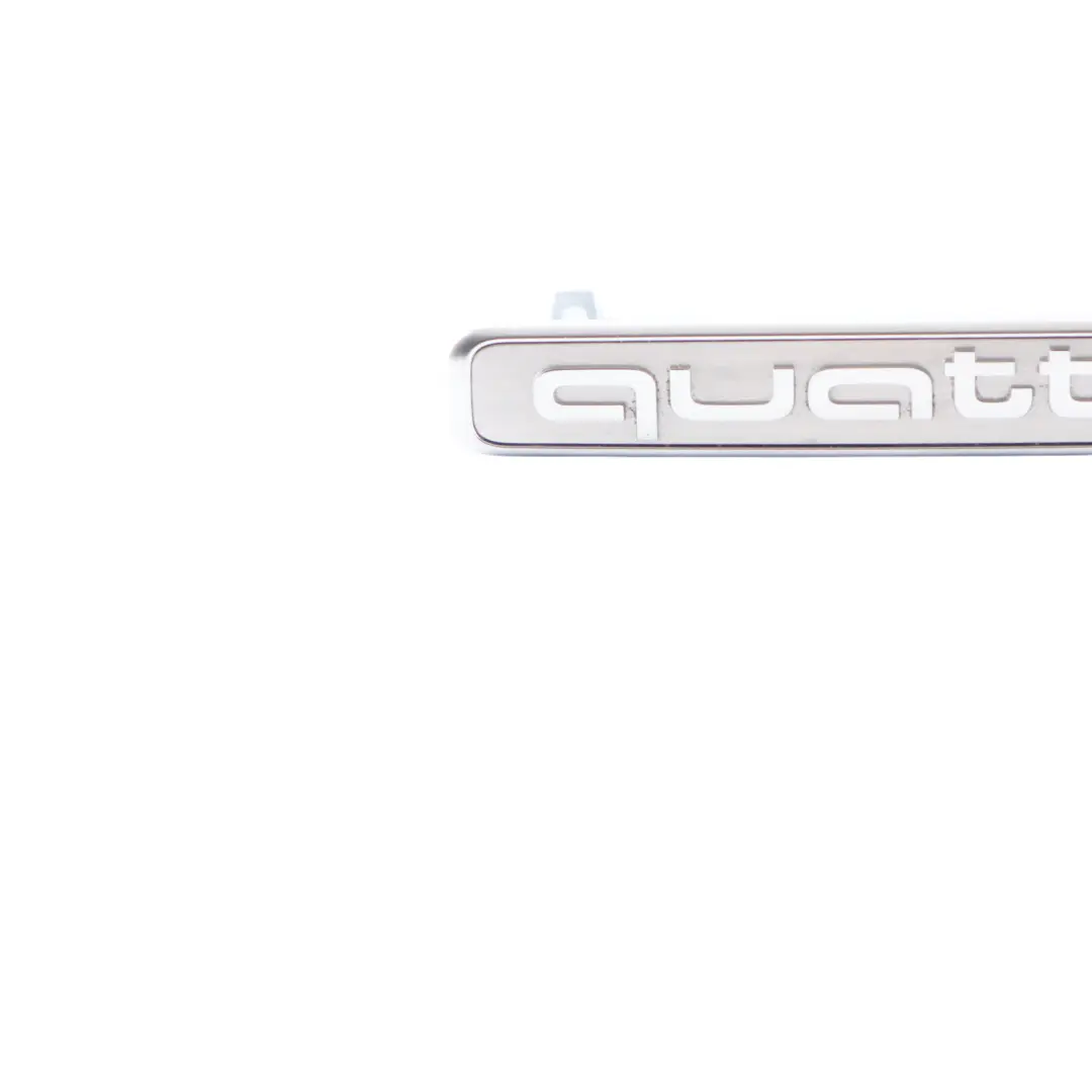Audi A1 8X Dashboard Trim Emblem Lettering Quattro - SKU RHD-8X2853191 - Part number 8X2853191