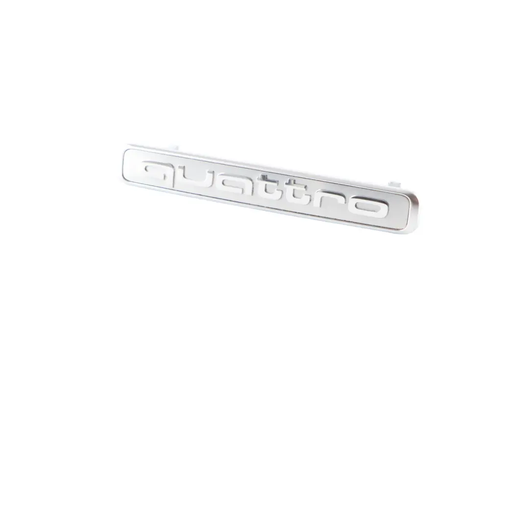Audi A1 8X Dashboard Trim Emblem Lettering Quattro - SKU RHD-8X2853191 - Part number 8X2853191