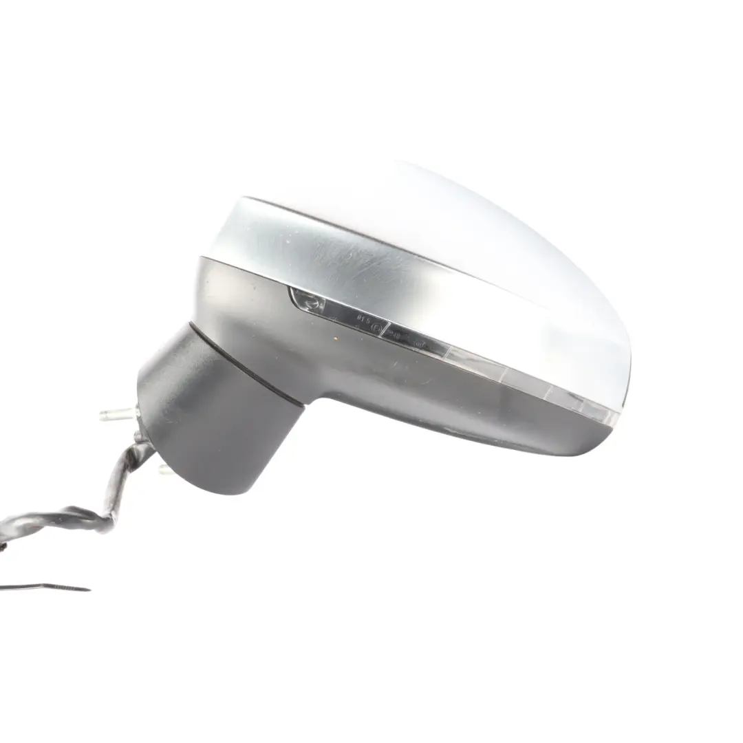 Electrical Mirror Wing Heated Left N/S Aluminium to Audi A1 8X with Part number 8X2857409S Audi A1 8X Electrical Mirror Wing Heated Left N/S Aluminium - SKU RHD-8X2857409S-ALU - Part number 8X2857409S