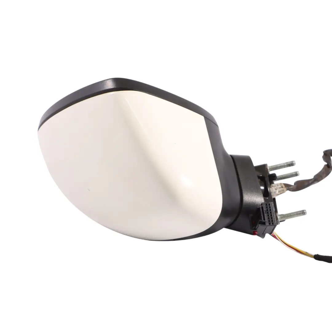 Audi A1 8X Wing Mirror Door Right O/S Amalfi White - Y9K - SKU RHD-8X2857410F-AWH - Part number 8X2857410F