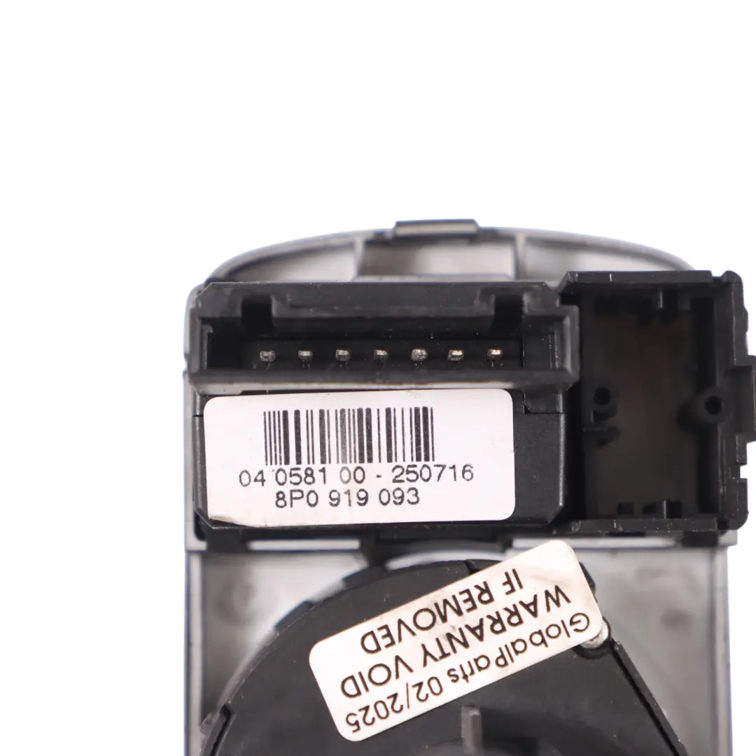 Light Headlight Fog Lights Control Switch Panel to Audi A1 8X with Part number 8X2941531AB Audi A1 8X Light Headlight Fog Lights Control Switch Panel - SKU RHD-8X2941531AB - Part number 8X2941531AB