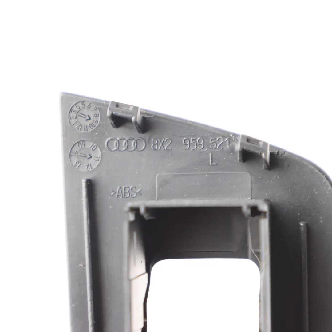 Audi A1 8X Switch Window Lifter Trim Cover Front Right O/S - SKU RHD-8X2959521 - Part number 8X2959521