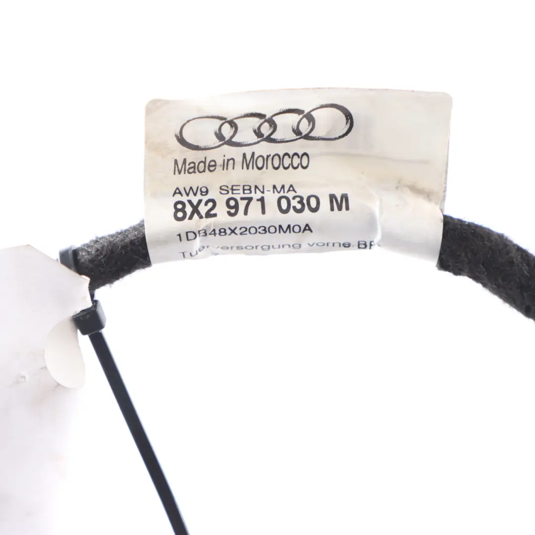 Front Passenger Door Wiring Harness Loom Cable Left N/S 8X2971030K to Audi A1 8X with Part number 8X2971030M Audi A1 8X Front Passenger Door Wiring Harness Loom Cable Left N/S 8X2971030K - SKU RHD-8X2971030M - Part number 8X2971030M