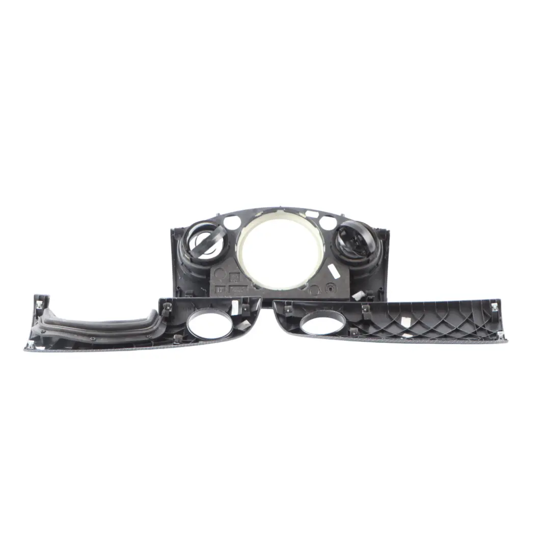 Mini Cooper 4 R50 R53 Dashboard Panel Trim Cover Alloy Patina Chrome Set - SKU rhd-9141916-4 - Part number 9141916