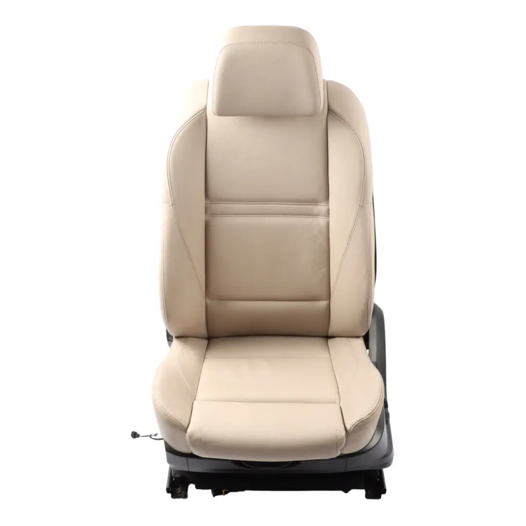 BMW X5 E70 Sport Seat Front Left N/S Leather Nevada Oyster Passenger Side - SKU rhd-9146118-3 - Part number 9146118