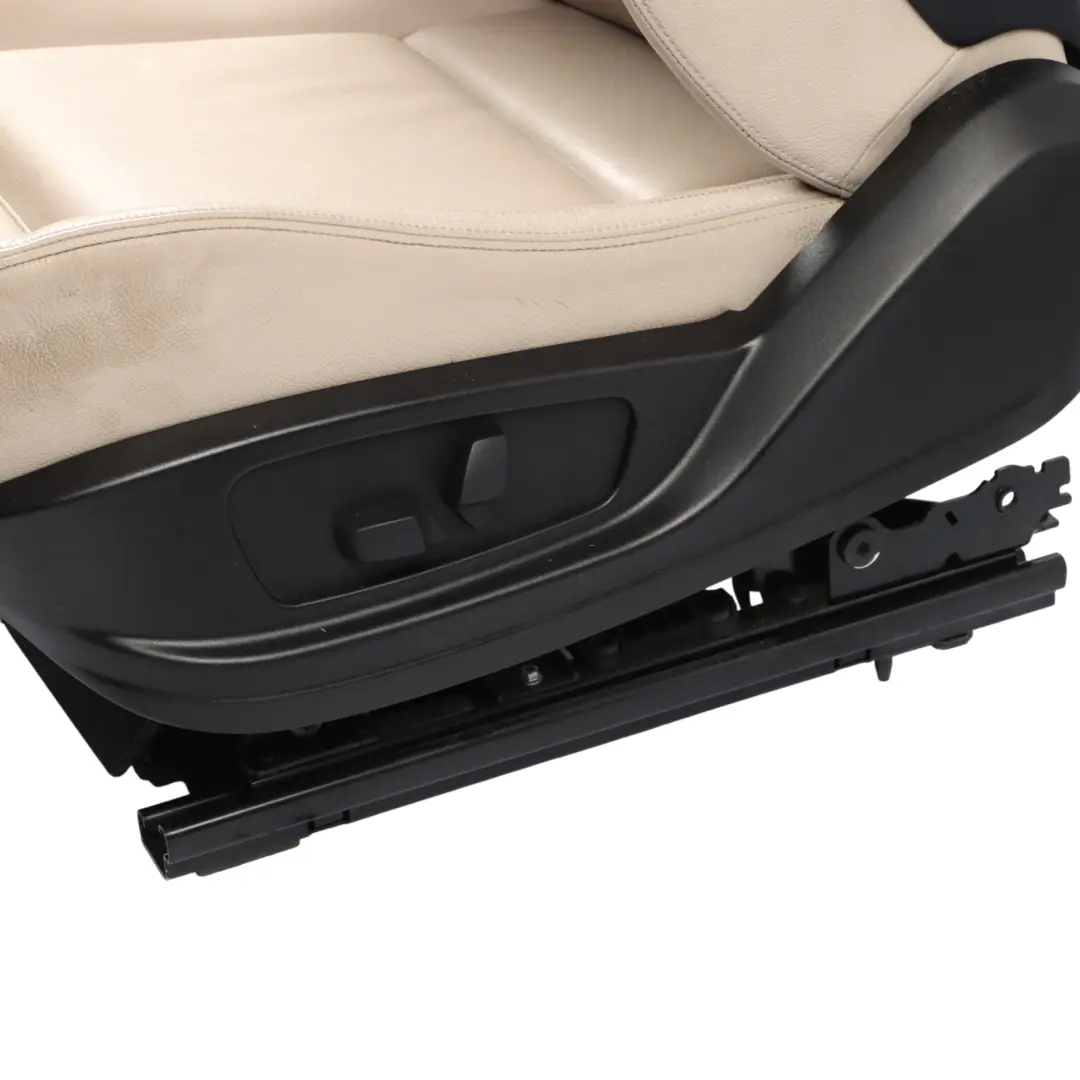 BMW X5 E70 Sport Seat Front Left N/S Leather Nevada Oyster Passenger Side - SKU rhd-9146118-3 - Part number 9146118