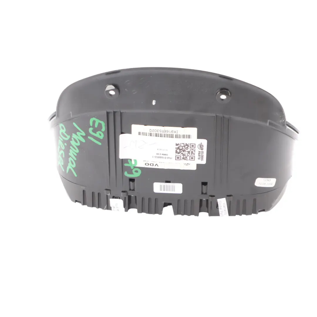 Instrument Cluster BMW X1 E84 E90 E91 E92 Petrol Speedo Clocks Manual to with Part number 9166853 Instrument Cluster BMW X1 E84 E90 E91 E92 Petrol Speedo Clocks Manual - SKU rhd-9166853-1 - Part number 9166853