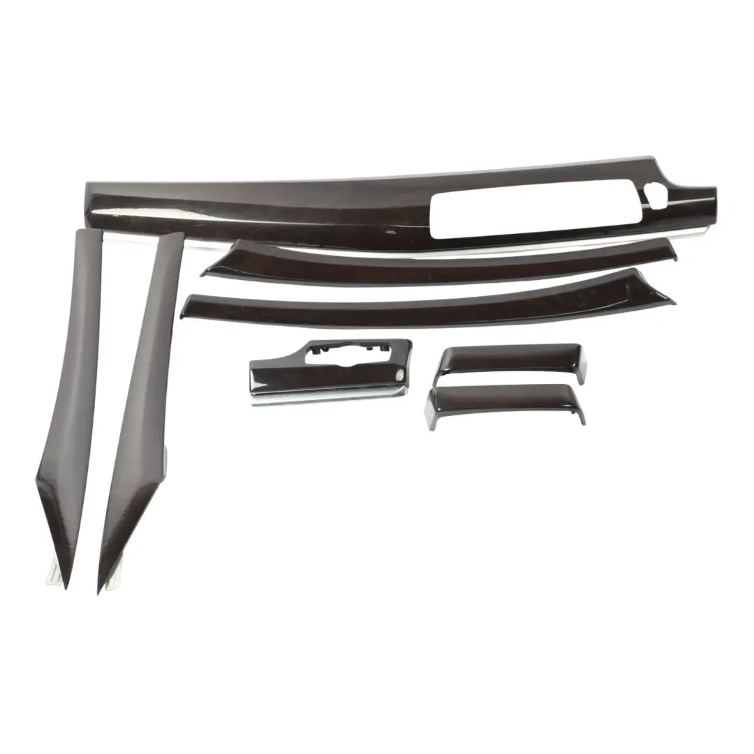BMW F07 Interior Dashboard Console Trim Cover Panel Wood Set Kit - SKU RHD-9195668-1 - Part number 9195668