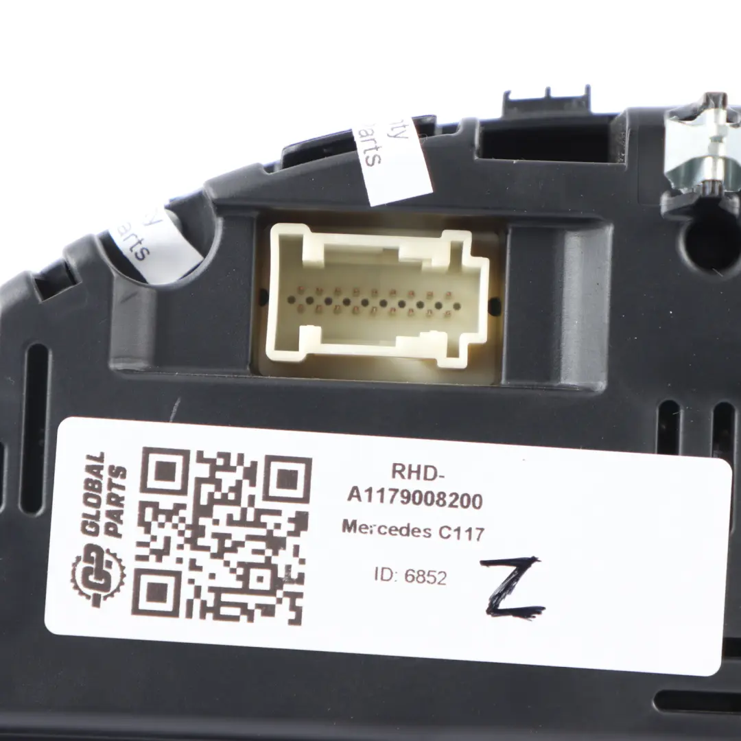 Mercedes C117 Diesel Instrument Cluster Clocks Speedometer Automatic - SKU RHD-A1179008200 - Part number A1179008200
