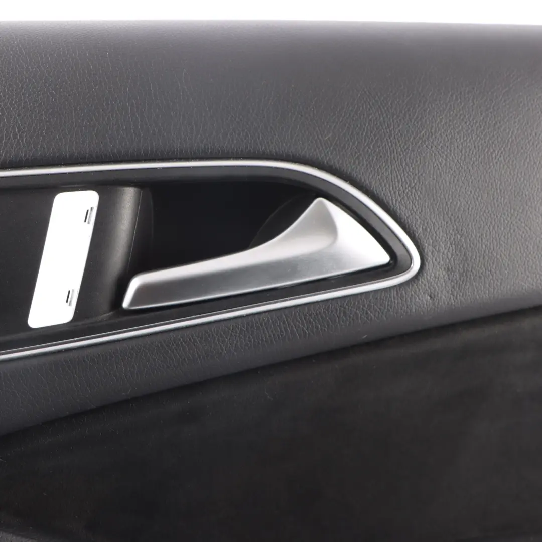 Door Card Trim Panel Black Front Right O/S to Mercedes GLA X156 with Part number A1567201400 Mercedes GLA X156 Door Card Trim Panel Black Front Right O/S - SKU RHD-A1567201400 - Part number A1567201400
