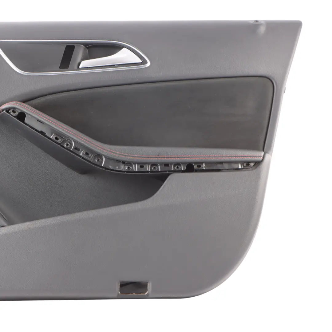 Door Card Trim Panel Black Front Right O/S to Mercedes GLA X156 with Part number A1567201400 Mercedes GLA X156 Door Card Trim Panel Black Front Right O/S - SKU RHD-A1567201400 - Part number A1567201400