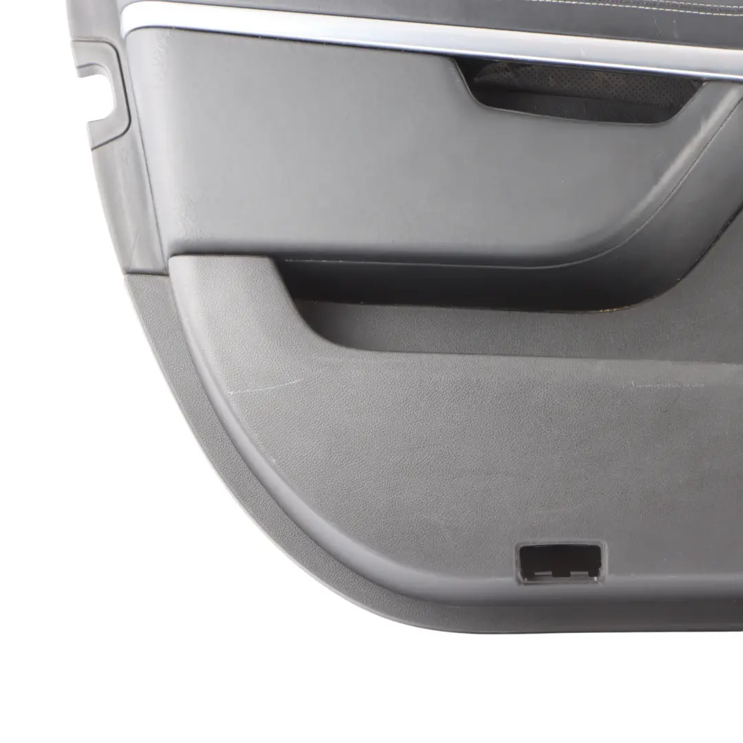 Door Card Trim Panel Covering Front Left N/S Black Leather to Mercedes X166 with Part number A1667202370 Mercedes X166 Door Card Trim Panel Covering Front Left N/S Black Leather - SKU RHD-A1667202370 - Part number A1667202370