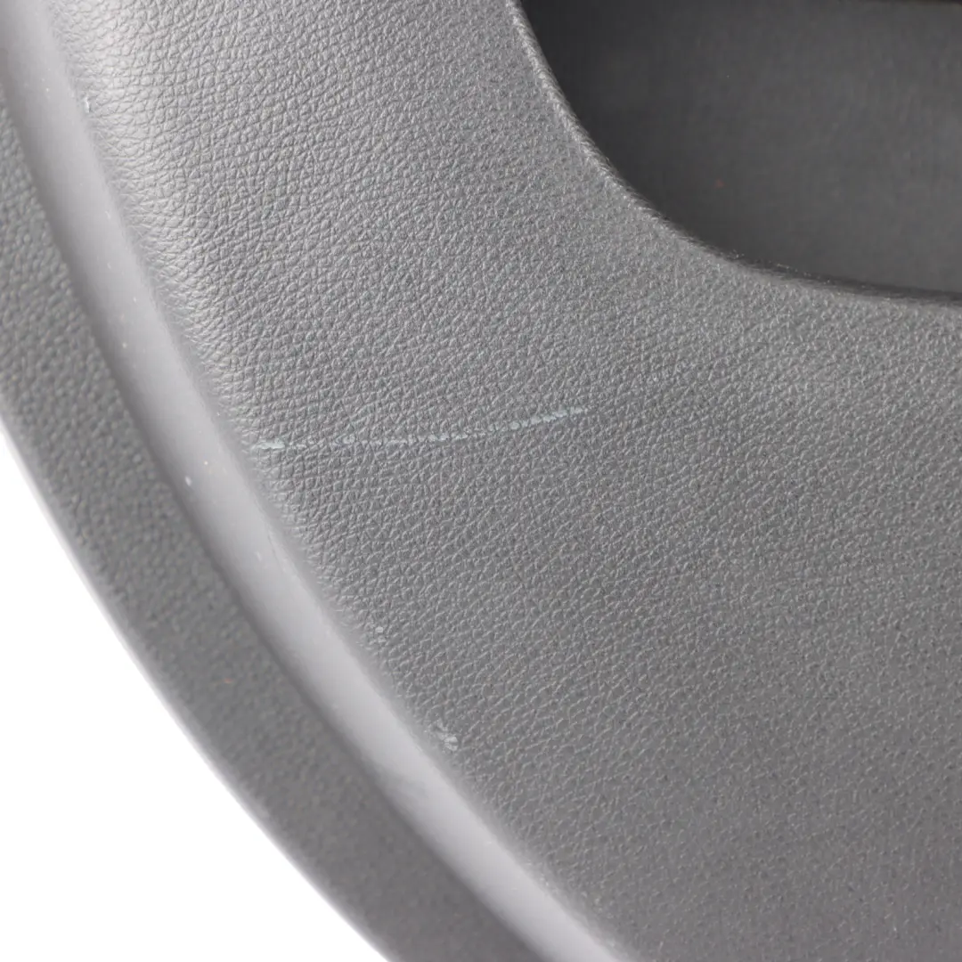 Mercedes X166 Door Card Trim Panel Covering Front Left N/S Black Leather - SKU RHD-A1667202370 - Part number A1667202370
